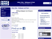 Tablet Screenshot of libbylibby.co.uk